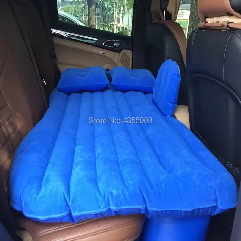 Transform Your Car into a Cozy Retreat with Our Inflatable Travel Bed - Perfect for Resting on the Go!