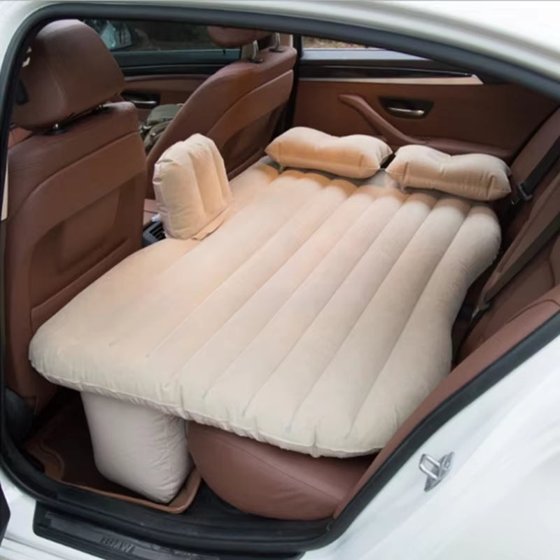 Transform Your Car into a Cozy Retreat with Our Inflatable Travel Bed - Perfect for Resting on the Go!